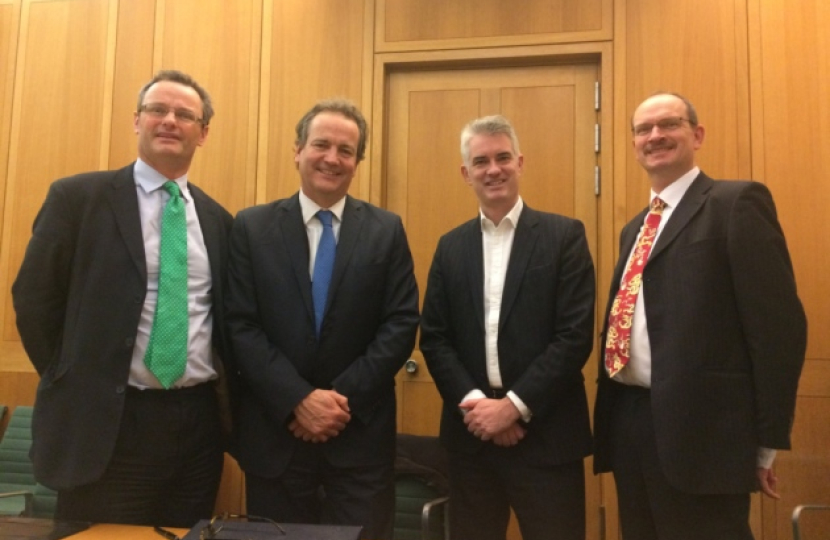 Peter Aldous, Nick Hurd, James Cartlidge, Sandy Martin 