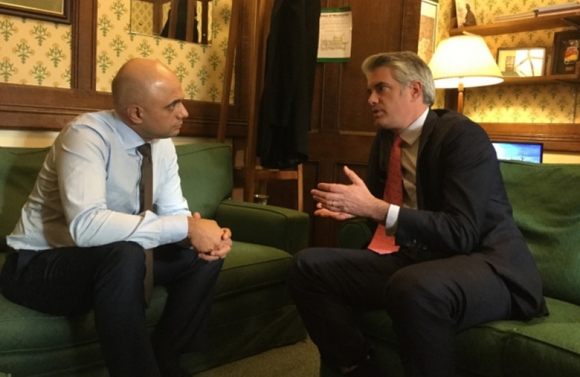 Sajid Javid & James Cartlidge MP