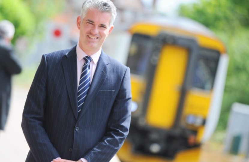 James Cartlidge MP Rail